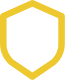 'Safe & private' badge